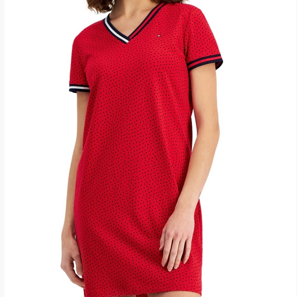 Tommy Hilfiger Red Polka Dot Dress
